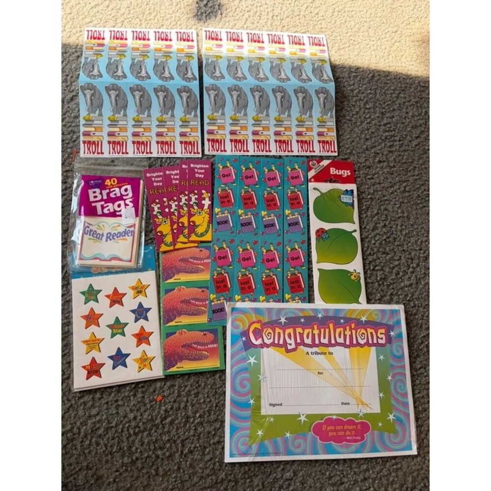 VTG 90s-y2K Classroom Teacher Supplies